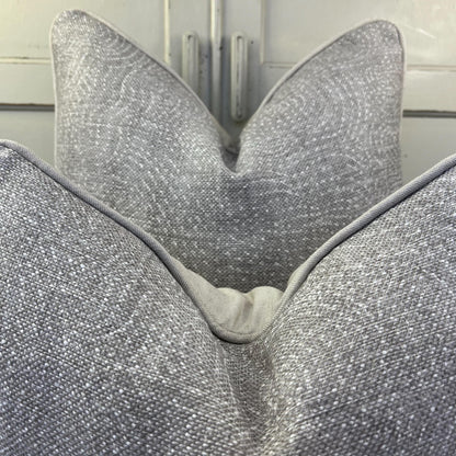 Cushions Made In Fermoie Cloud Luxury Designer Decorative Pale Grey Linen Cushion Pillow Throw Cover