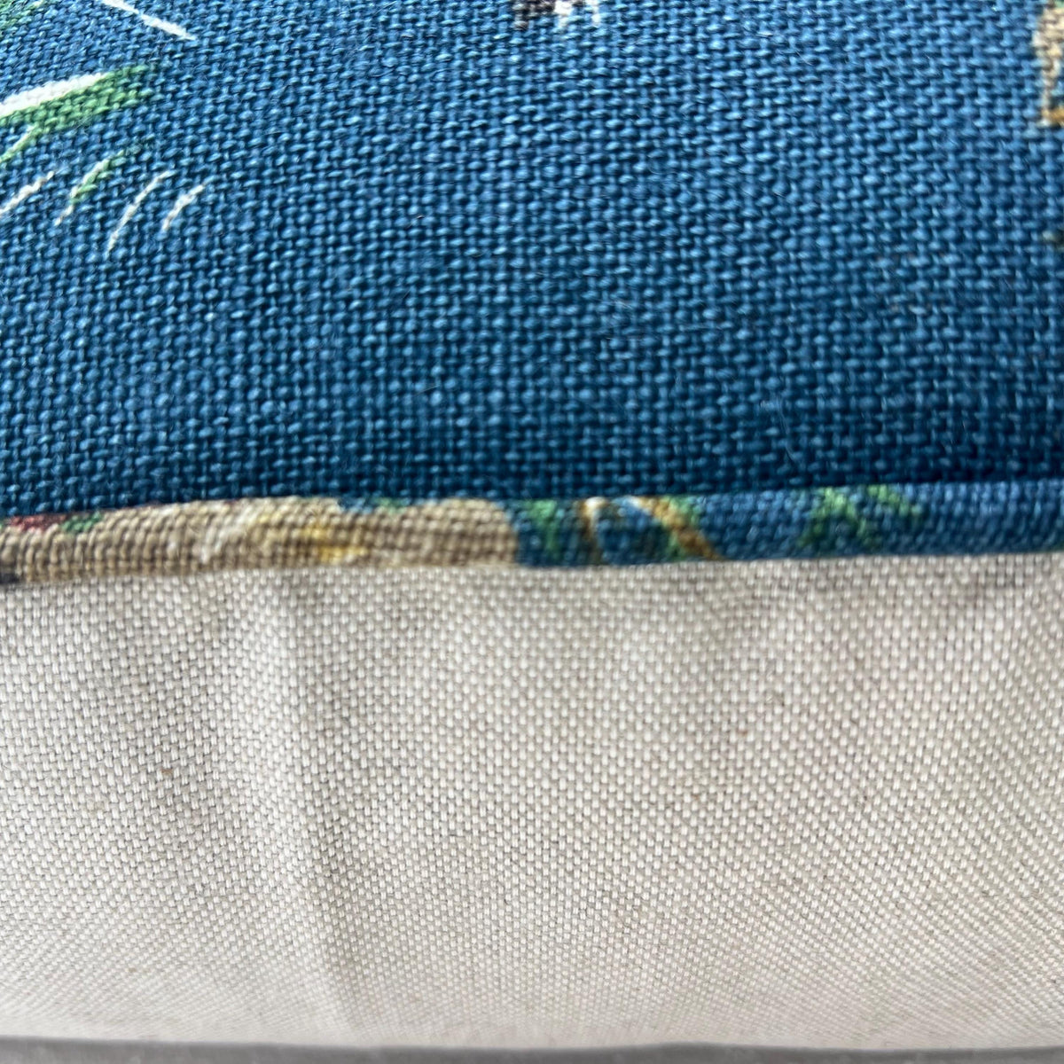 Schumacher Luxury Designer Pointers Blue Cushion Pillow Cover