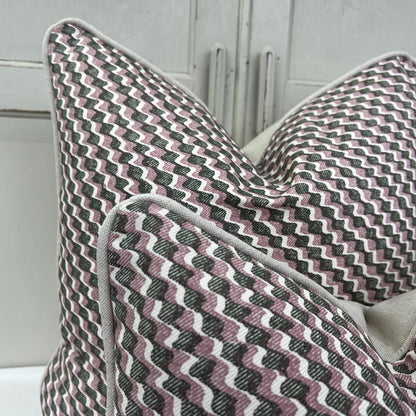 Cushions Made In Fermoie Ruffle Green Pink Cotton Decorative Sofa Throw Pillow Cover