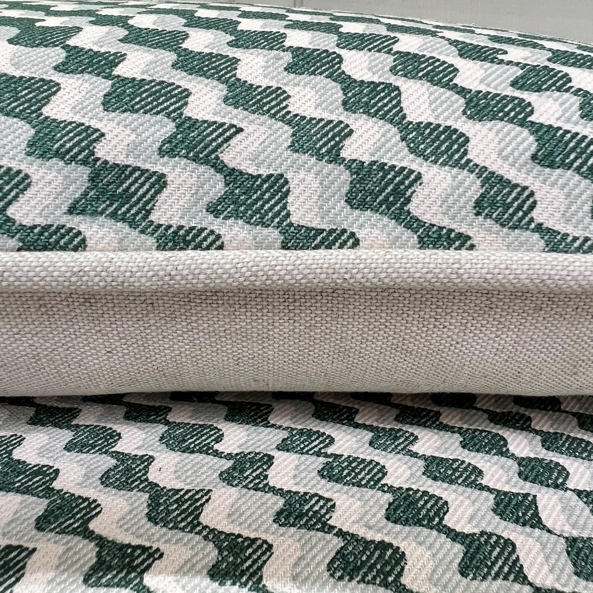 Cushions Made In Fermoie Ruffle Green Cotton Decorative Sofa Throw Pillow Cover
