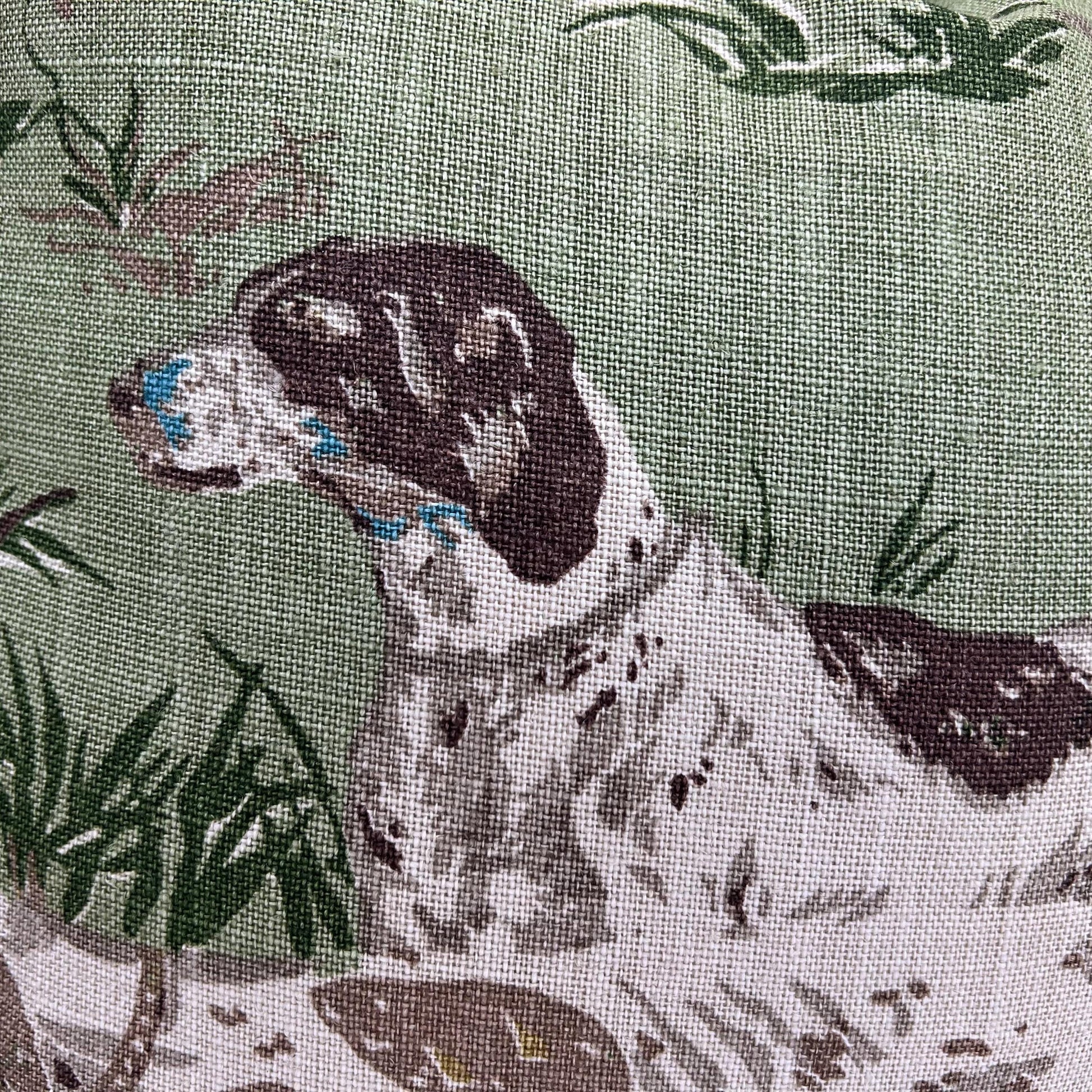 Schumacher Luxury Designer Pointers Green Cushion Pillow Cover