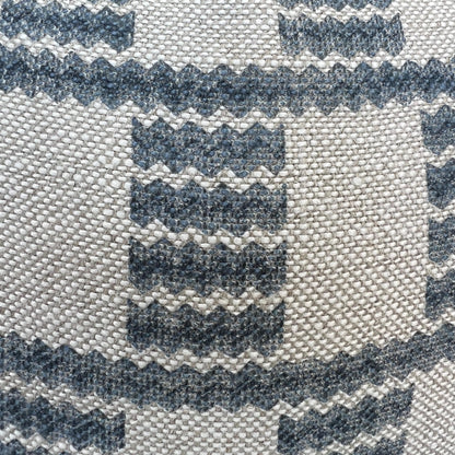 Cushions Made In Fermoie Cove Linen Luxury Designer Decorative Mid Blue Neutral Cushion Pillow Throw Cover