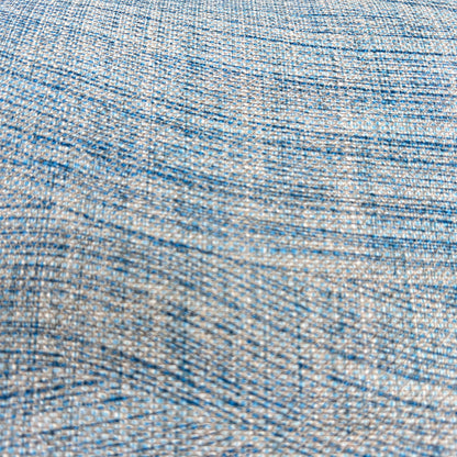 Cushions Made In Fermoie Wave Luxury Designer Decorative Soft Blue Linen Cushion Pillow Throw Cover