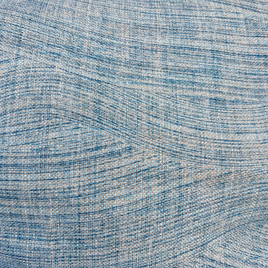 Cushions Made In Fermoie Wave Luxury Designer Decorative Soft Blue Linen Cushion Pillow Throw Cover