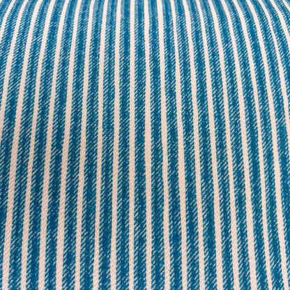 Cushions Made In Fermoie Luxury Designer Poulton Stripe Turquise Blue Cushion Pillow Throw Cover