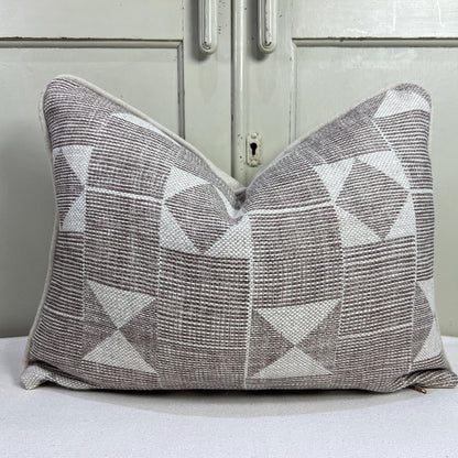 Cushions Made In Fermoie Flag Decorative Taupe Neutral Linen Cushion Pillow Throw Cover