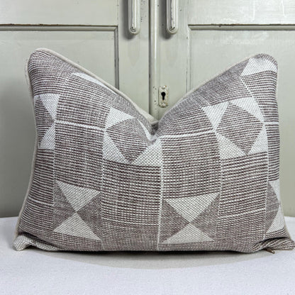 Cushions Made In Fermoie Flag Decorative Taupe Neutral Linen Cushion Pillow Throw Cover