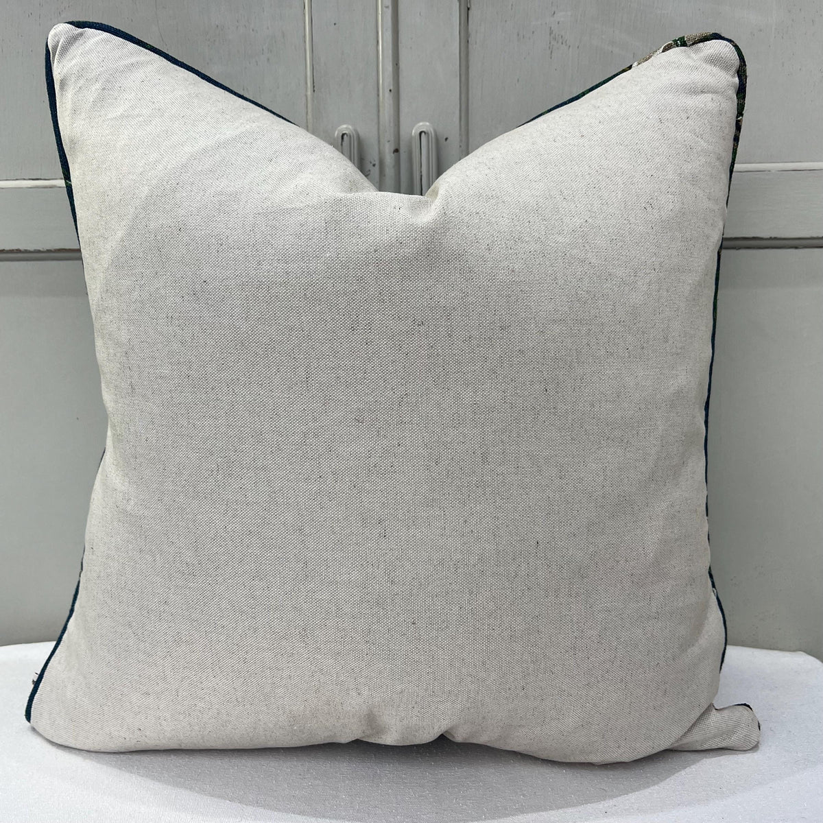 Schumacher Luxury Designer Pointers Blue Cushion Pillow Cover