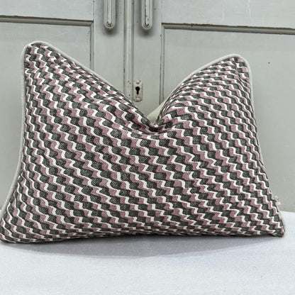 Cushions Made In Fermoie Ruffle Green Pink Cotton Decorative Sofa Throw Pillow Cover