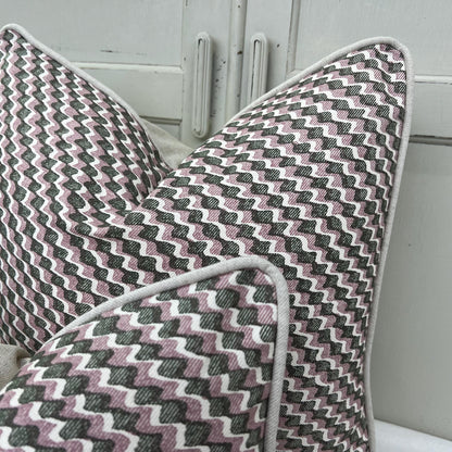 Cushions Made In Fermoie Ruffle Green Pink Cotton Decorative Sofa Throw Pillow Cover