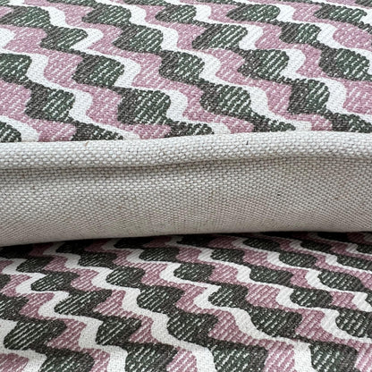 Cushions Made In Fermoie Ruffle Green Pink Cotton Decorative Sofa Throw Pillow Cover