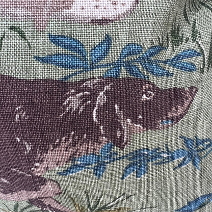 Schumacher Luxury Designer Pointers Green Cushion Pillow Cover