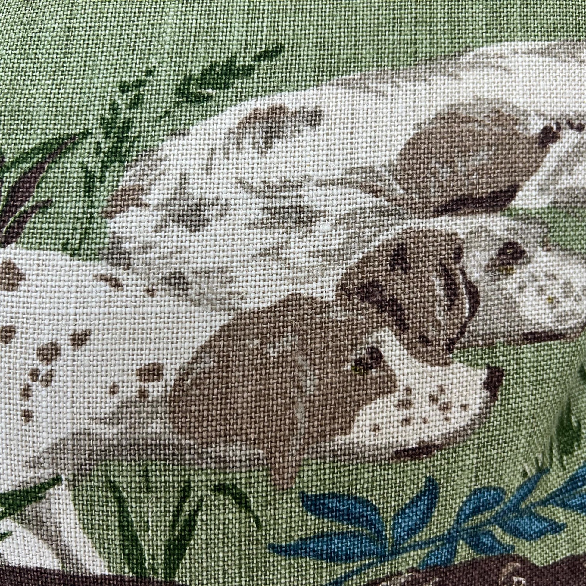 Schumacher Luxury Designer Pointers Green Cushion Pillow Cover