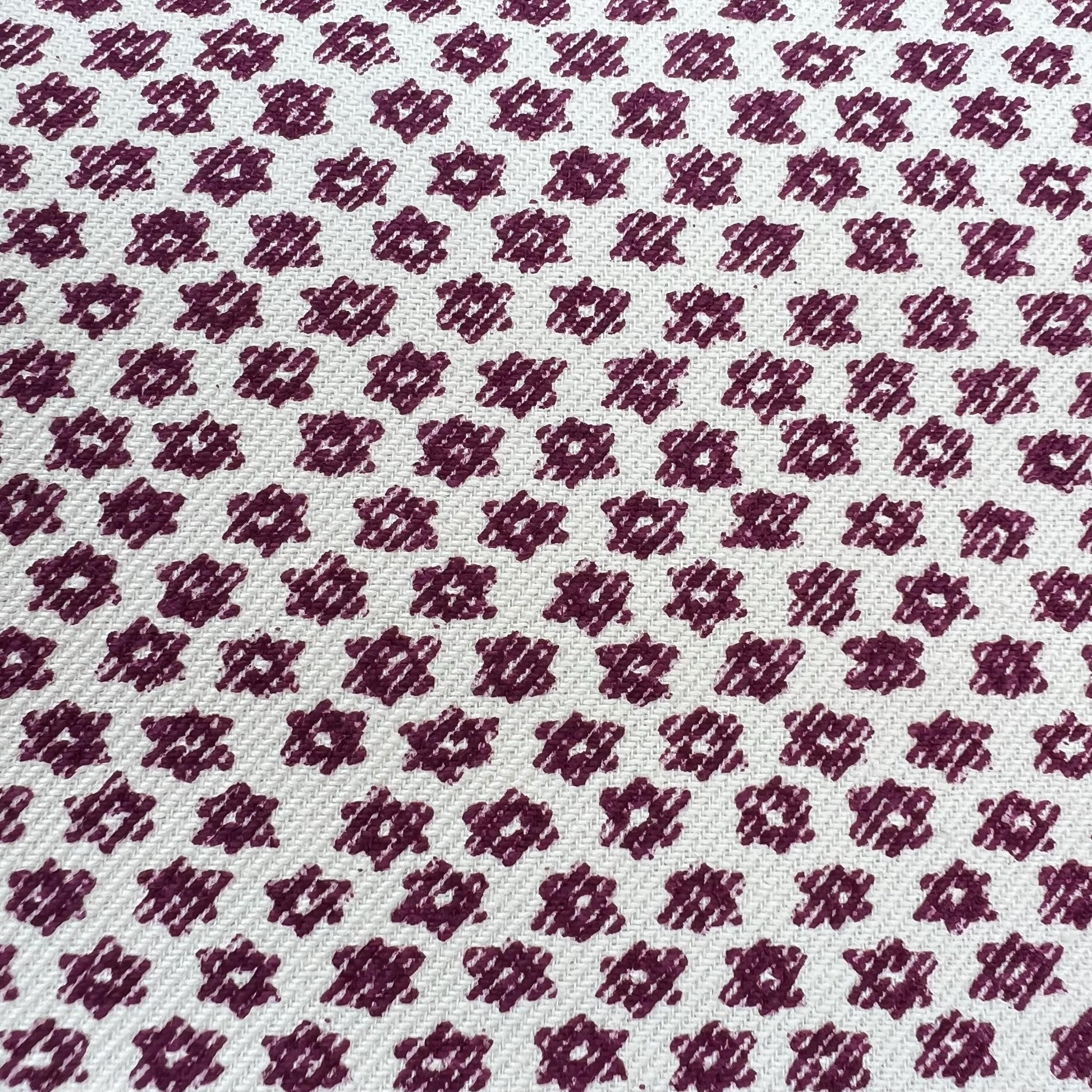 Cushions Made In Fermoie Marden Luxury Designer Decorative Plum Cream Cotton Cushion Pillow Throw Cover
