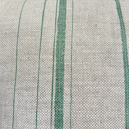 Cushions Made In Fermoie Carskiey Single Stripe Luxury Designer Decorative Neutral Green Linen Cushion Pillow Throw Cover