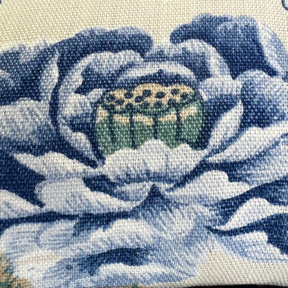 GP & J Baker Elinors Blue Green Bird Luxury Designer Decorative Cushion Throw Pillow Cover