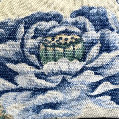 GP & J Baker Elinors Blue Green Bird Luxury Designer Decorative Cushion Throw Pillow Cover