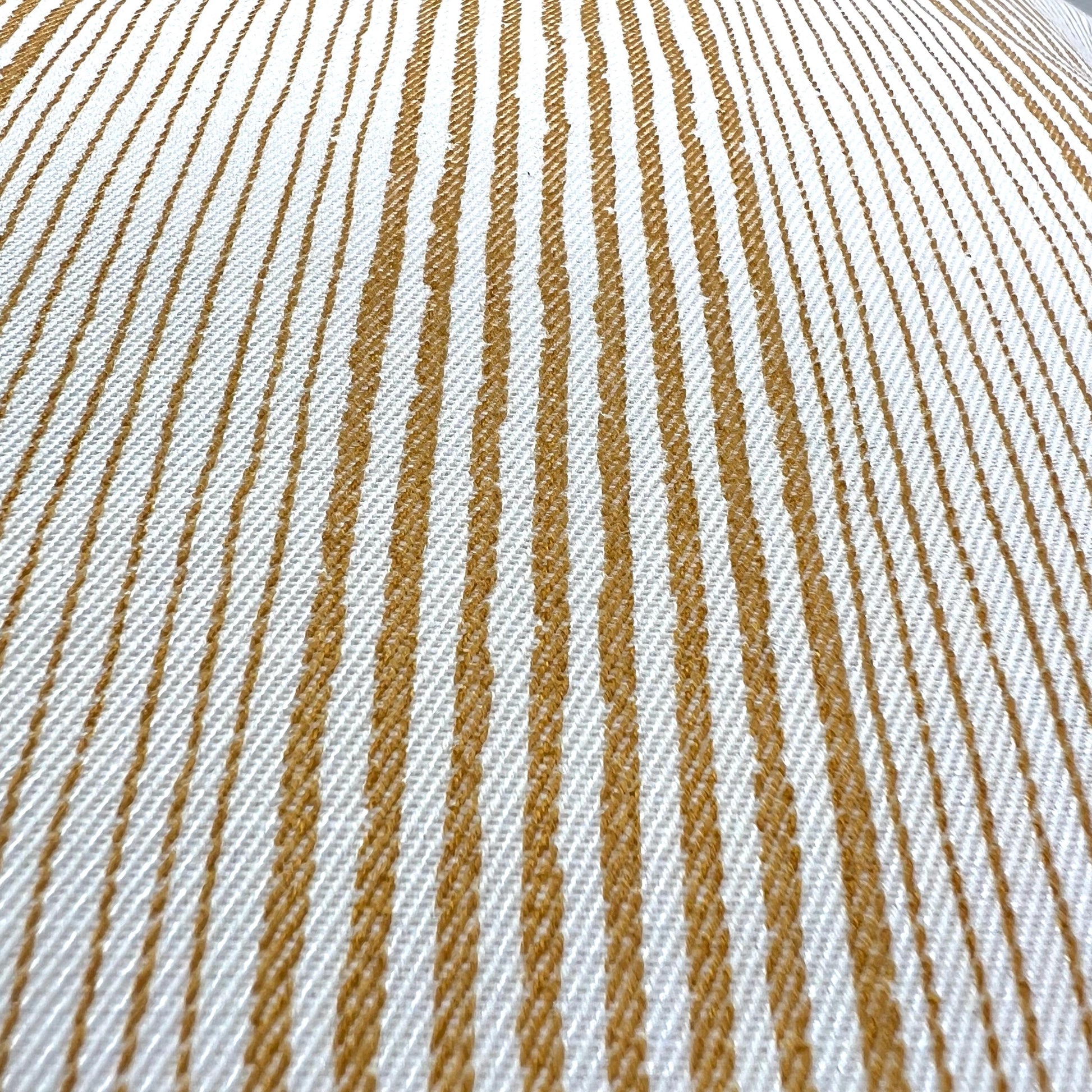 Cushions Made In Fermoie Ticking Stripe Luxury Designer Decorative Corn Yellow Cotton Cushion Pillow Throw Cover