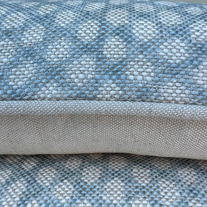 Cushions Made In Fermoie Wicker Luxury Designer Decorative Pale Blue Cotton Cushion Pillow Throw Cover