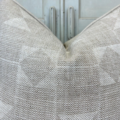 Cushions Made In Fermoie Flag Decorative Light Beige Neutral Linen Cushion Pillow Throw Cover