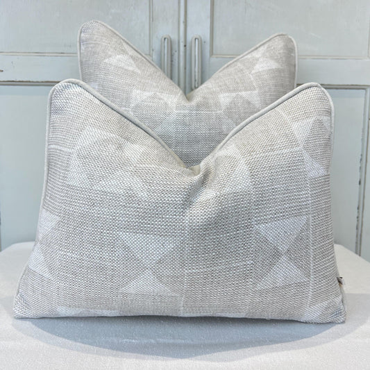 Cushions Made In Fermoie Flag Decorative Light Beige Neutral Linen Cushion Pillow Throw Cover