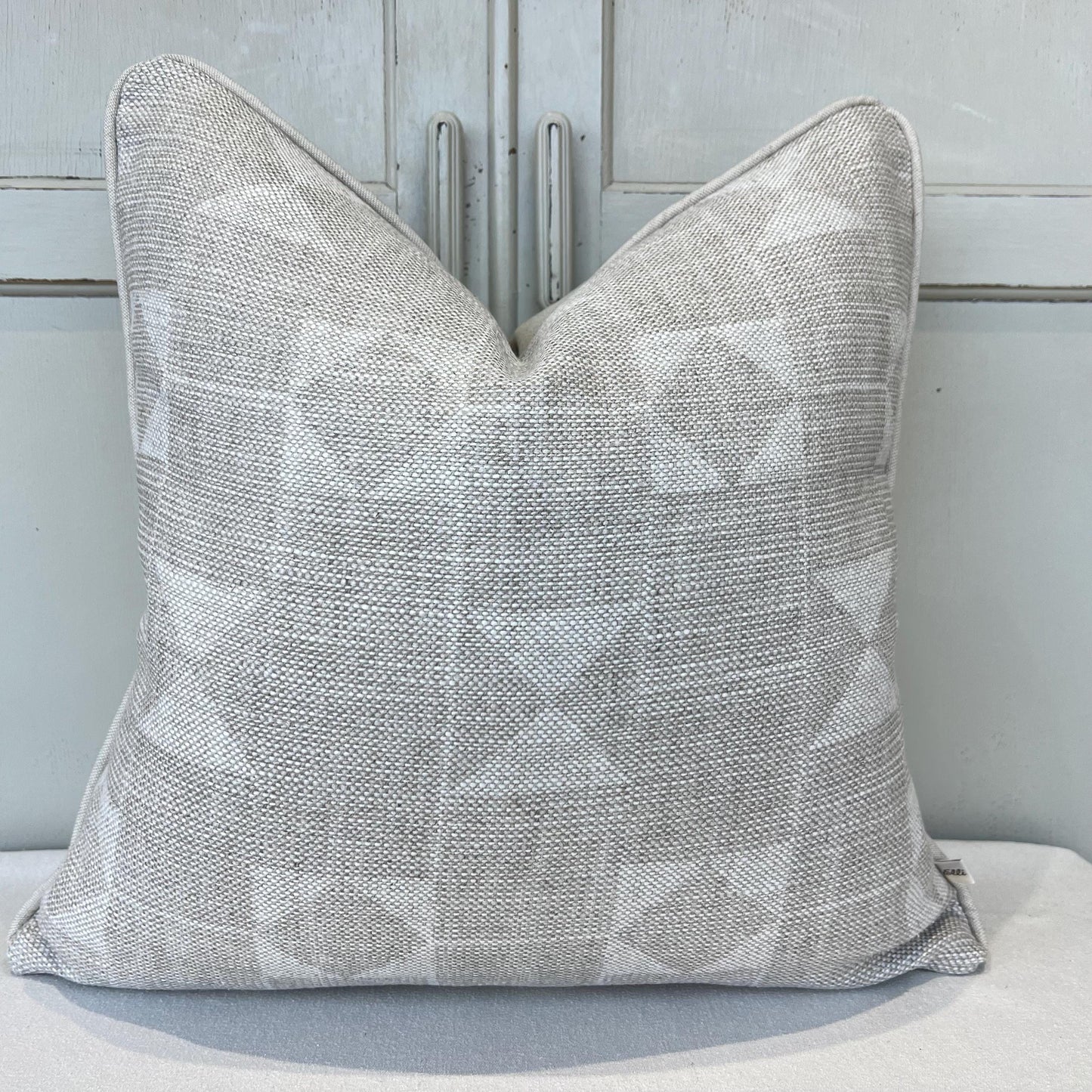 Cushions Made In Fermoie Flag Decorative Light Beige Neutral Linen Cushion Pillow Throw Cover