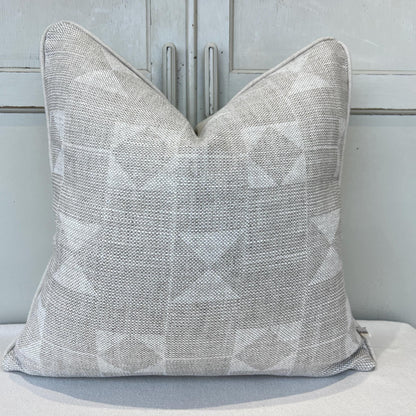 Cushions Made In Fermoie Flag Decorative Light Beige Neutral Linen Cushion Pillow Throw Cover