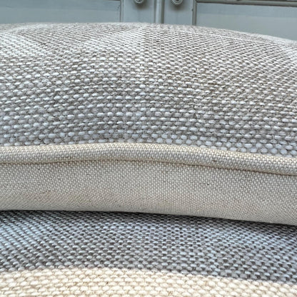 Cushions Made In Fermoie Flag Decorative Light Beige Neutral Linen Cushion Pillow Throw Cover