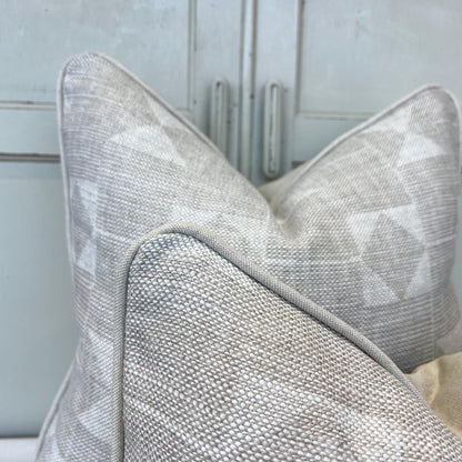 Cushions Made In Fermoie Flag Decorative Light Beige Neutral Linen Cushion Pillow Throw Cover