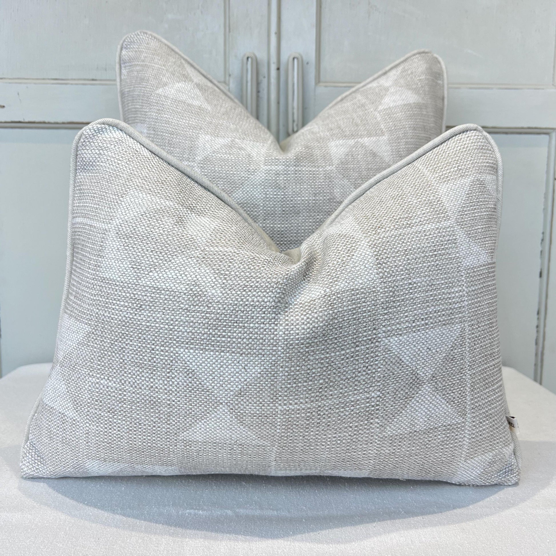 Cushions Made In Fermoie Flag Decorative Light Beige Neutral Linen Cushion Pillow Throw Cover
