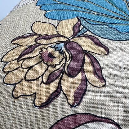 GP & J Baker Nympheus Taupe Beige Luxury Designer Linen Decorative Cushion Throw Pillow Cover