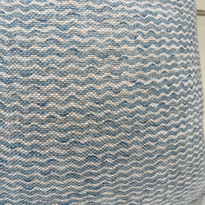 Cushions Made In Fermoie Popple Luxury Designer Decorative Pale Blue Neutral Linen Cushion Pillow Throw Cover