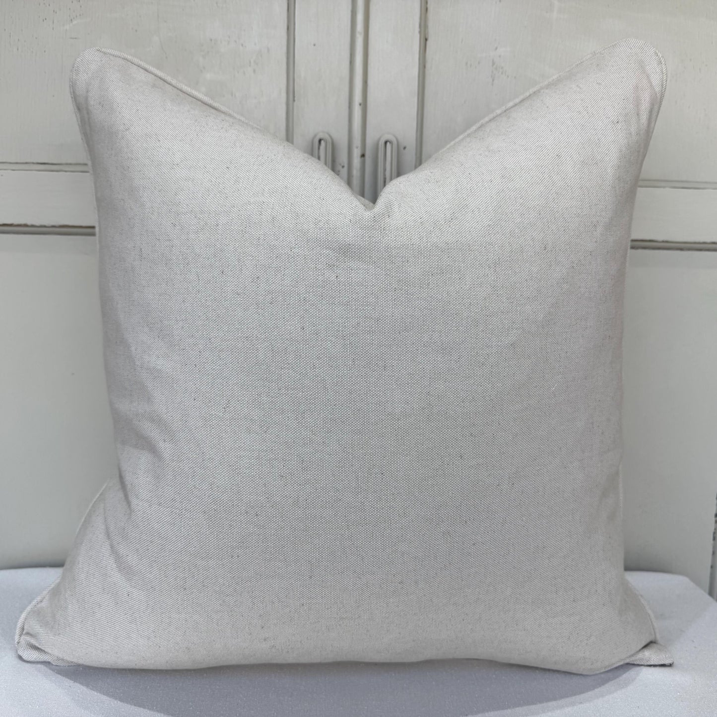 Schumacher Luxury Designer Hothouse Flowers Spark Orange Green Blue Cream Cushion Pillow Cover