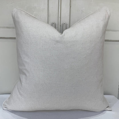 Schumacher Luxury Designer Hothouse Flowers Spark Orange Green Blue Cream Cushion Pillow Cover