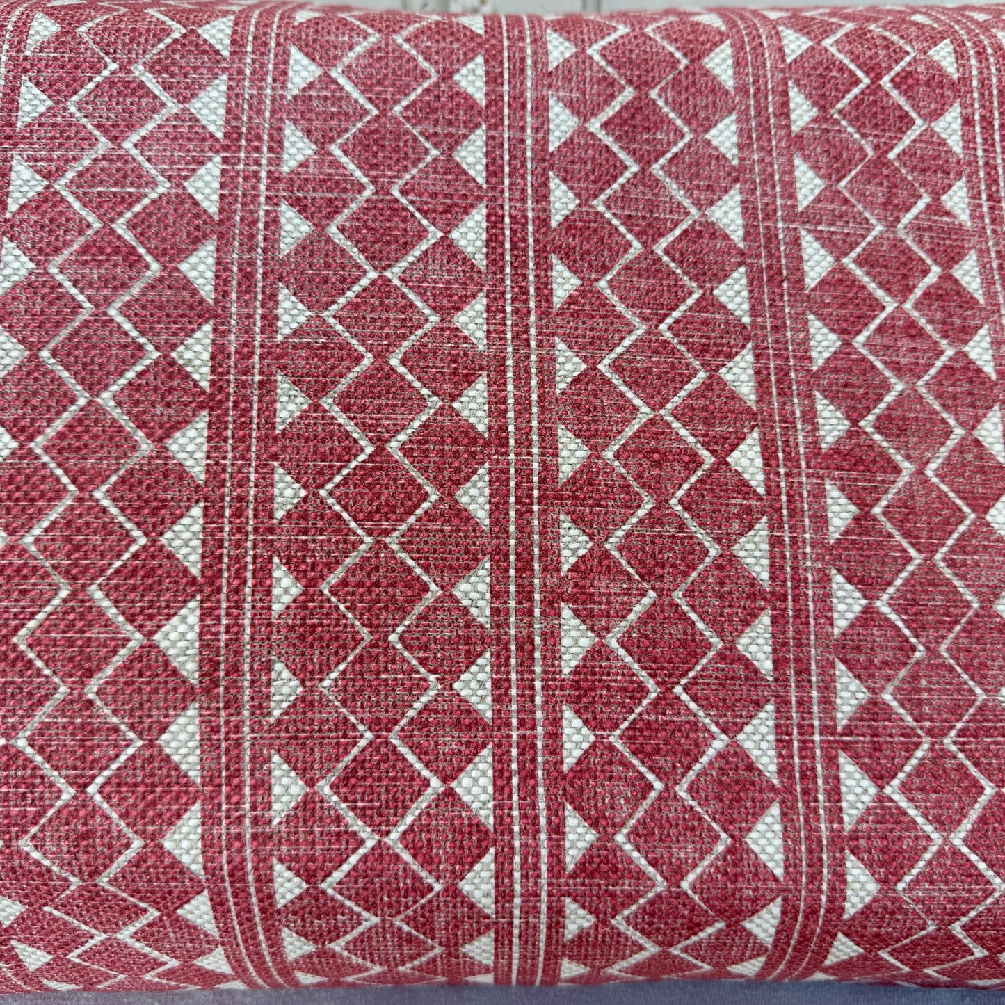 Cushions Made In Fermoie Quantock Designer Decorative Red Linen Cushion Pillow Cover