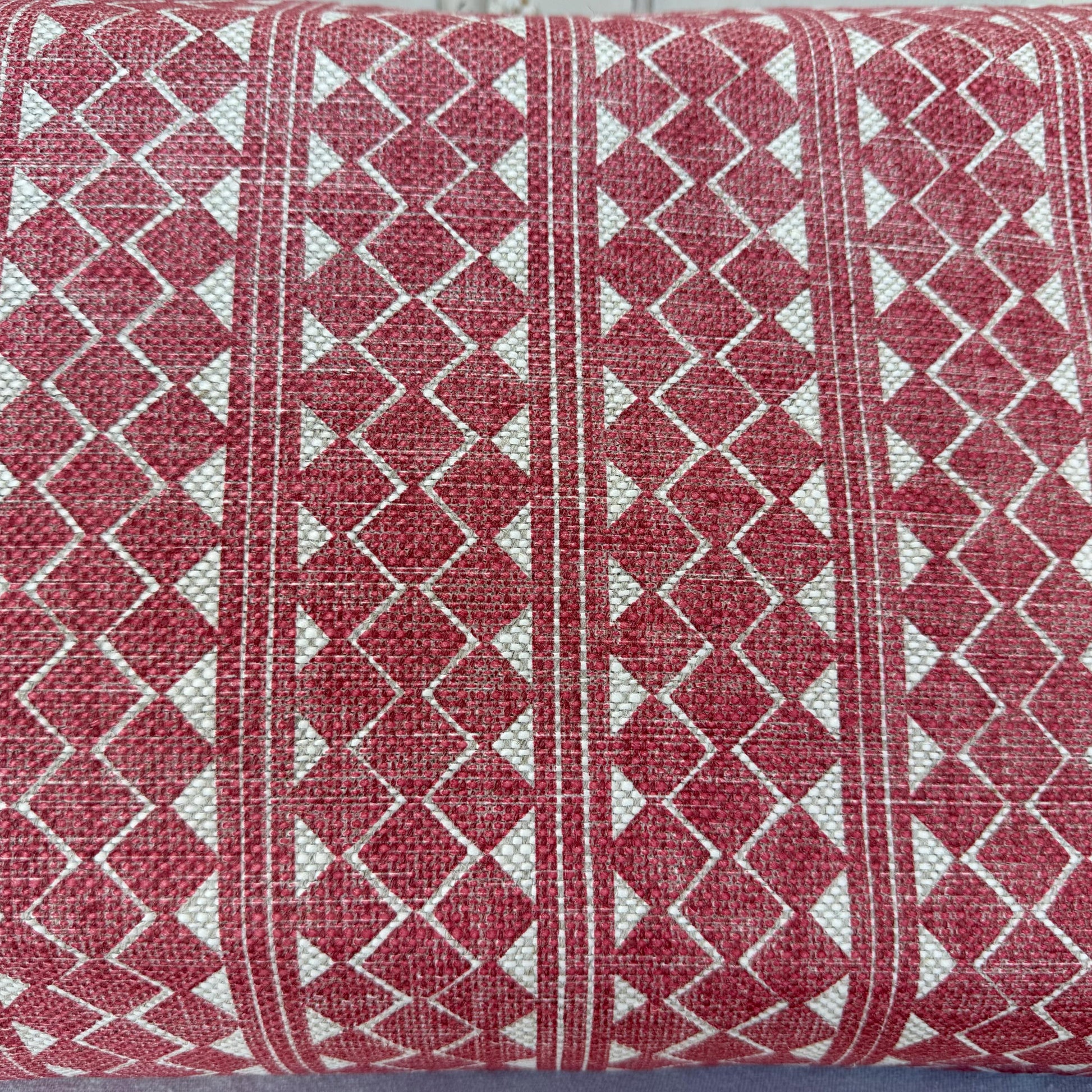 Cushions Made In Fermoie Quantock Designer Decorative Red Linen Cushion Pillow Cover
