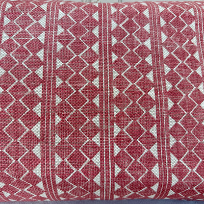 Cushions Made In Fermoie Quantock Designer Decorative Red Linen Cushion Pillow Cover