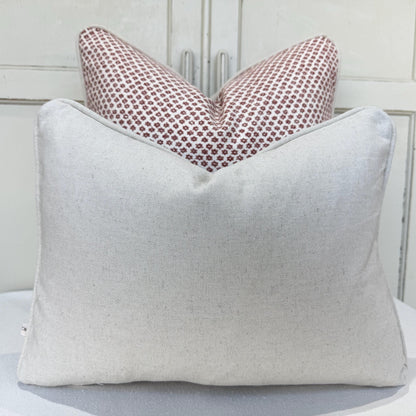Cushions Made In Fermoie Marden Decorative Dark Red Cotton Cushion Pillow Cover