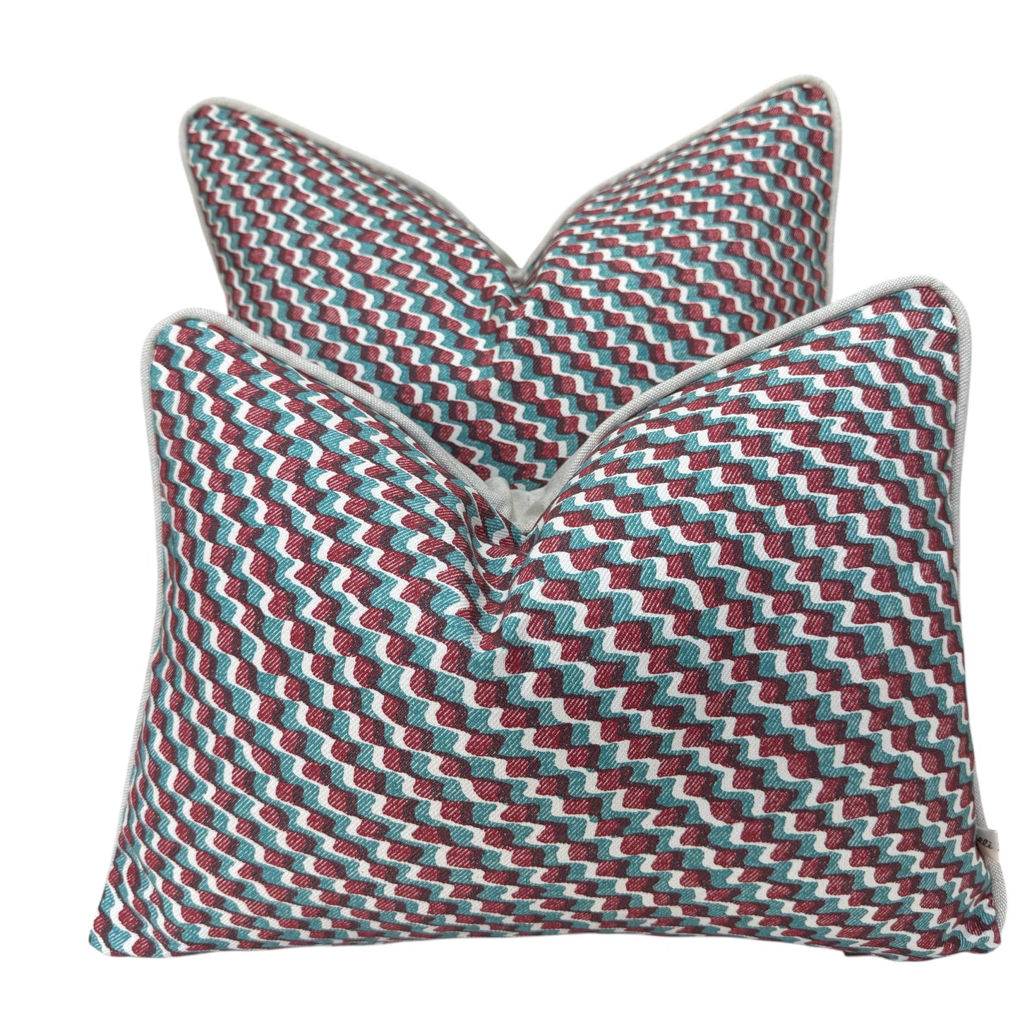 Cushions Made In Fermoie Ruffle Green Pink Cotton Decorative Sofa Throw Pillow Cover