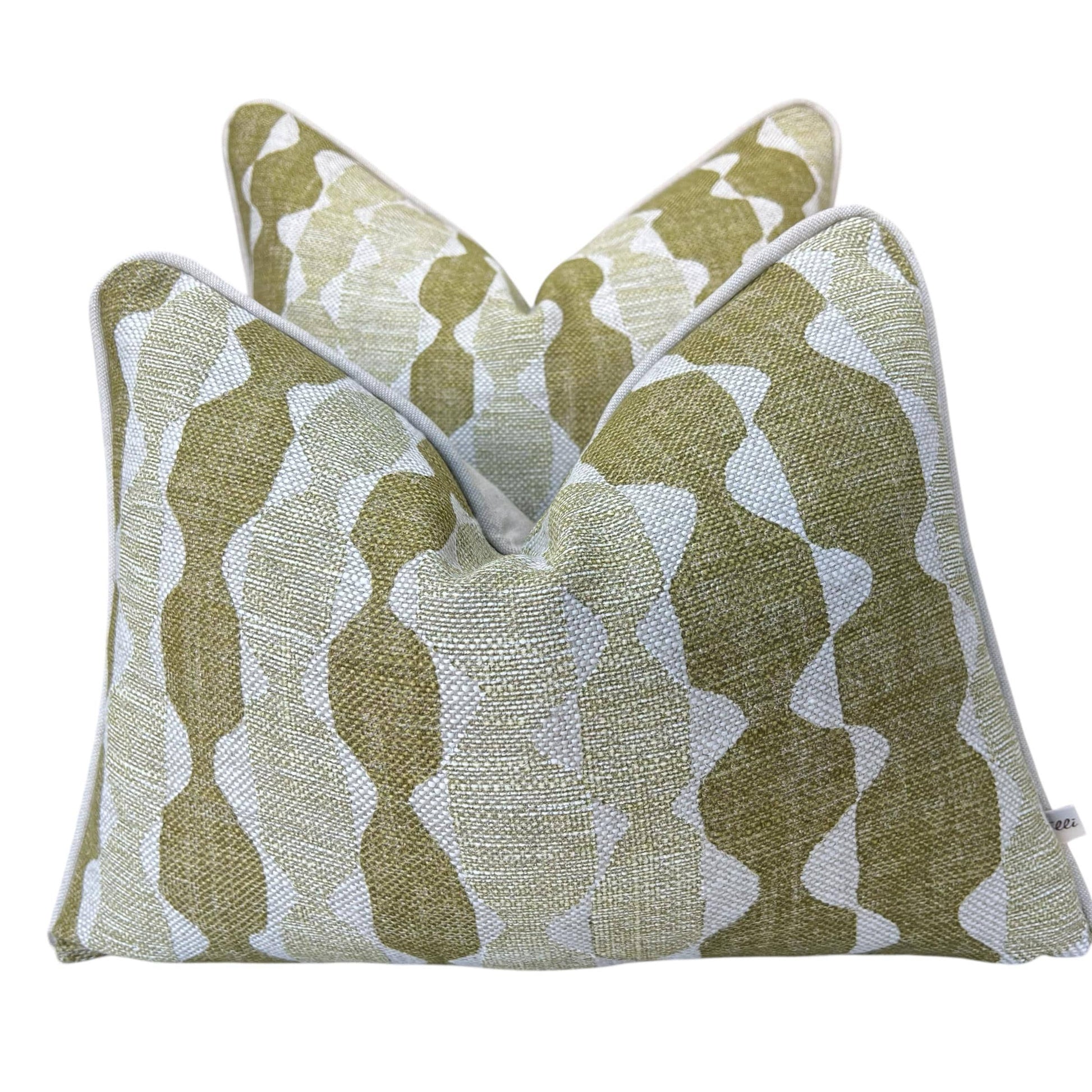 Fermoie Whittle Luxury Designer Decorative Pale Blue Linen Cushion Pillow Throw Cover