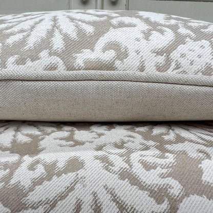 Cushions Made In Fermoie Aylsham Luxury Coral Cotton Cushion Pillow Throw Cover