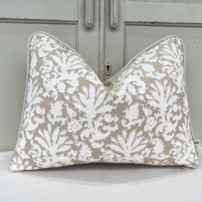 Cushions Made In Fermoie Aylsham Luxury Coral Cotton Cushion Pillow Throw Cover