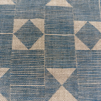 Cushions Made In Fermoie Flag Blue Neutral Linen Cushion Pillow Cover