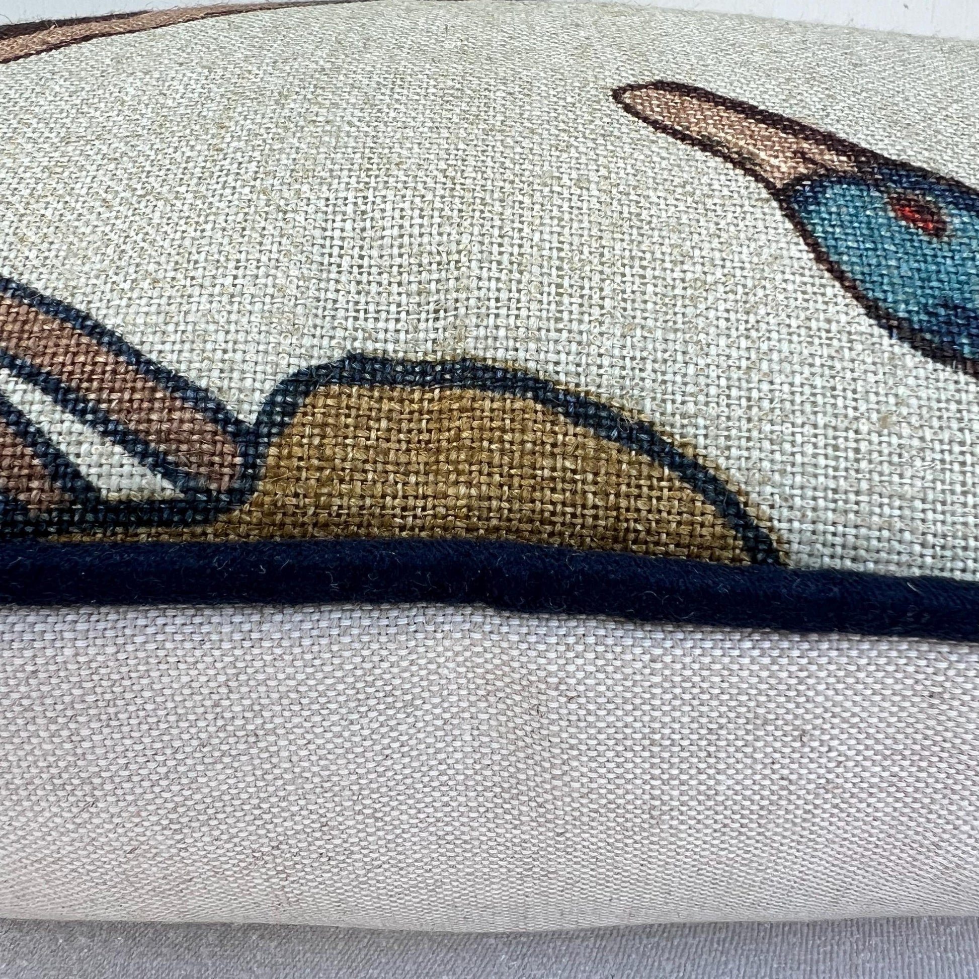 Mulberry Flying Ducks Sky Moss Luxury Designer Decorative Cushion Pillow Cover
