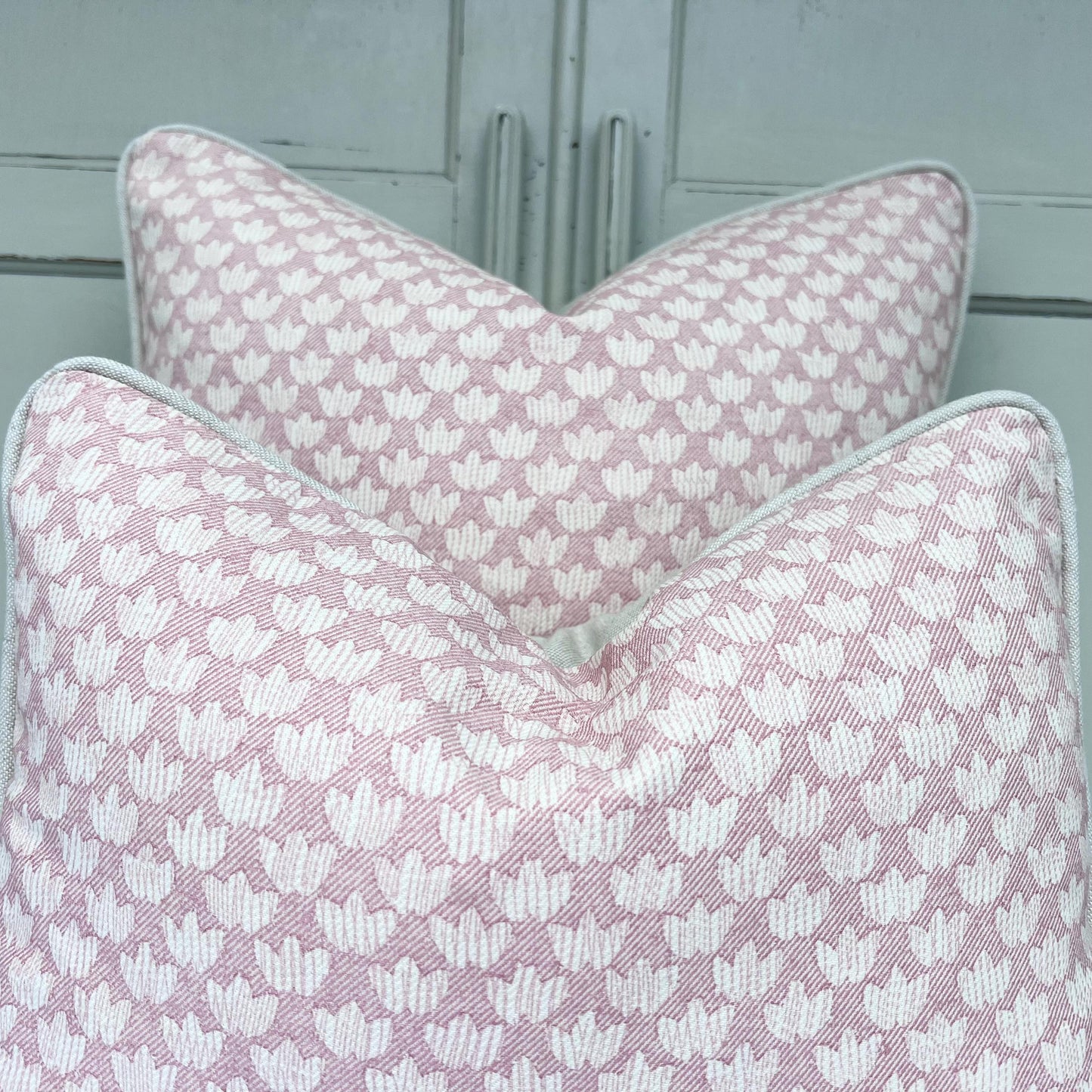 Cushions Made In Fermoie Eythorne Luxury Pink Cotton Cushion Pillow Cover