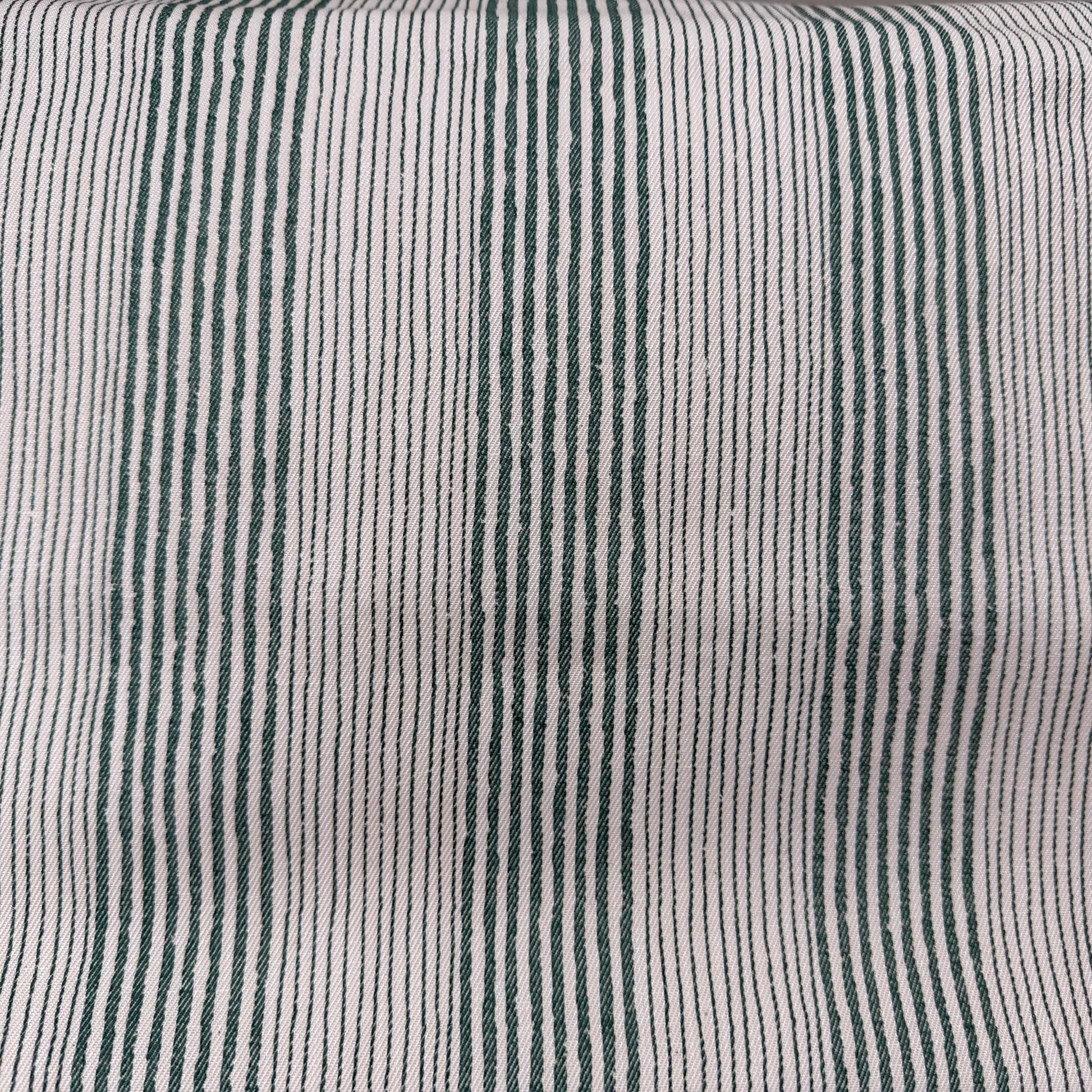 Cushions Made In Fermoie Ticking Stripe Decorative Green Cotton Cushion Pillow Throw Cover