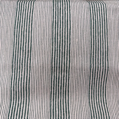 Cushions Made In Fermoie Ticking Stripe Decorative Green Cotton Cushion Pillow Throw Cover