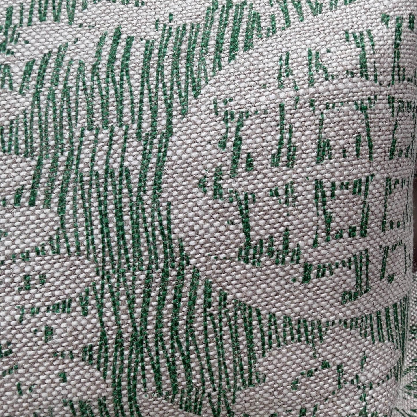 Cushions Made In Fermoie Hackford Green Linen Fabric Cushion Pillow Throw Cover