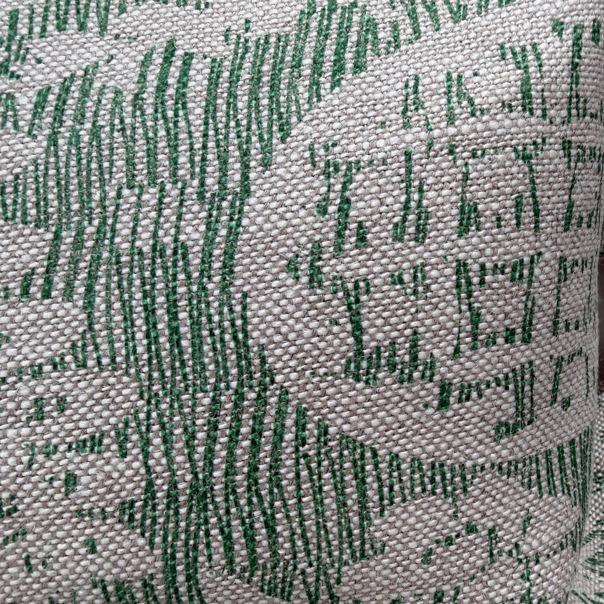 Cushions Made In Fermoie Hackford Green Linen Fabric Cushion Pillow Throw Cover