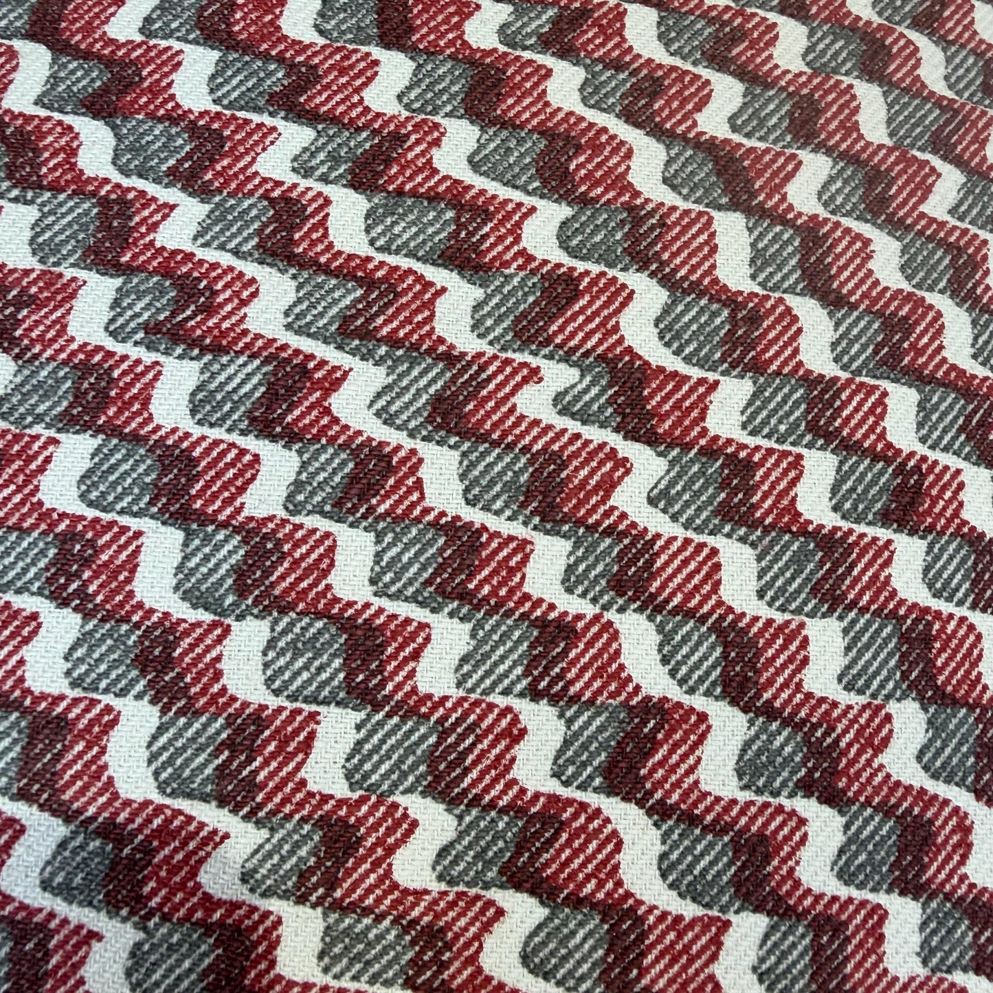 Cushions Made In Fermoie Ruffle Red Grey Cotton Decorative Sofa Throw Pillow Cover